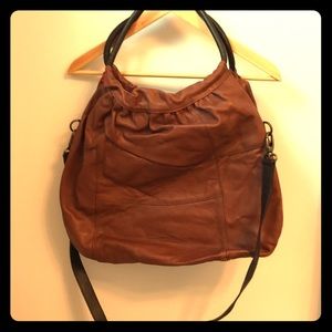 New Leather Sundance Catalog Tote Bag